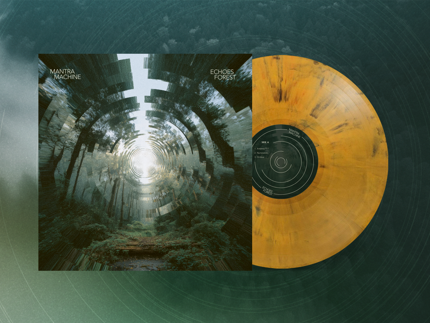 Gatefold record/vinyl 180 grams - Special 1st edition - color Savanah.
